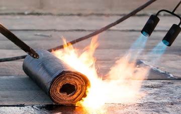 Round Maple asphalt flat roofing repairs